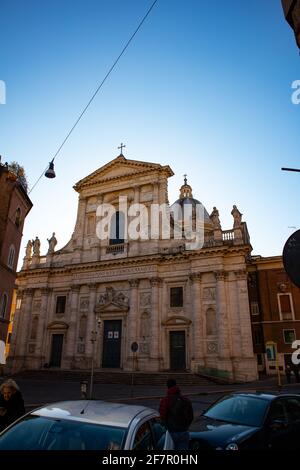 Dome of the Basilica of San Giovanni Battista in Finale Ligure, Riviera ...