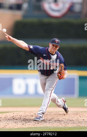 DETROIT, MI - APRIL 21: Detroit Tigers SP Michael Pineda (56) in action  during the game between New York Yankeesand Detroit Tigers on April 21, 2022  at Comerica Park in Detroit, MI (