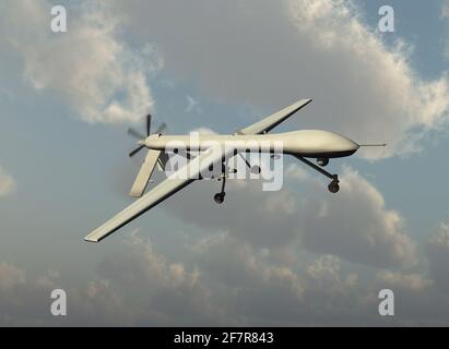 Military drone Stock Photo