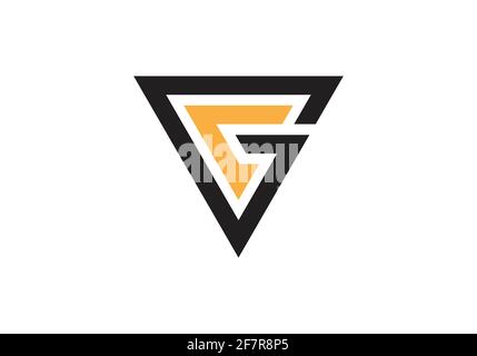 Initial GC Letter Creative Modern Business Typography Vector Template. Creative Letter GC Logo Vector Stock Vector