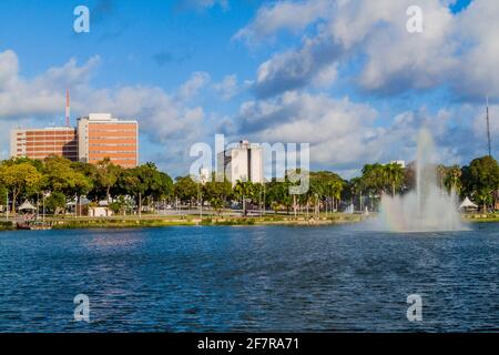 View of Lagoa Laguna in Joao Pessoa, Brazil Stock Photo