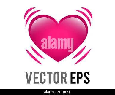 pink vibrating heart Pink Vibrating Hearts - Iphone Heart Emoji Png - Free Transparent PNG  Download main image 0