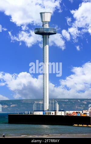 Weymouth Sea Life Tower some 165ft high Stock Photo
