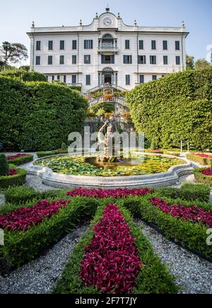 Villa Carlotta, Lake Como, Italy. Stock Photo