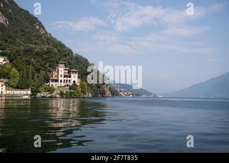 Villa La Gaeta as seen in James Bond Casino Royale. Lake Como, Italy