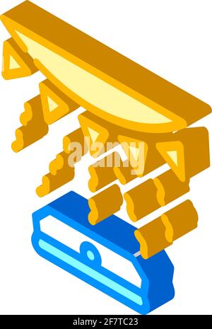 plant watering sensor isometric icon vector illustration Stock Vector ...