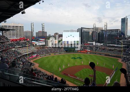 Atlanta, United States. 09th Apr, 2021. Atlanta Braves Ronald