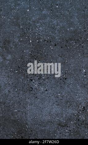 Black granite floor tile Stock Photo