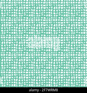 Seamless endless pattern hand drawn intersecting lines in green color Stock Vector