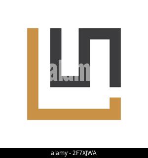 Initial SL letter logo vector template design. Creative abstract letter LS logo design. Linked letter LS logo design. Stock Vector