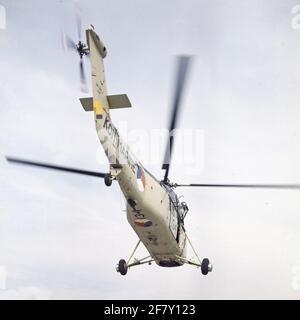 The Sikorsky HSS-1N (SH-34J, UH-34J) Subdue boat control helicopter 1342 (1963-1971). Stock Photo