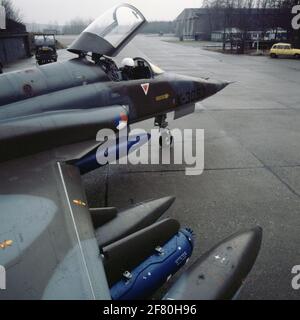 Northrop NF-5A Freedom Fighter.The kite is ready for departure. Stock Photo