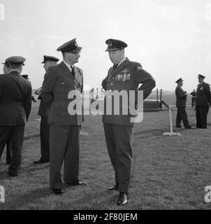 Air Commodore A. B. Cox, Raf, Brig. General R.C. Candee, Usaf, And Cpat ...