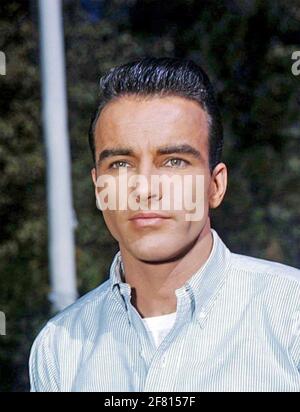 MONTGOMERY CLIFT (1920-1966) American fiolm actor about 1950 Stock Photo