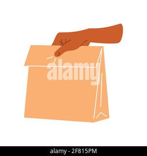 Shopping bag icon, shopping, packages, vector illustration isolated on white background. Stock Vector