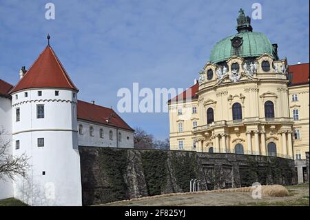 old monastery in Klosterneuburg (Stift Klosterneuburg) near Vienna in Lower Austria Stock Photo