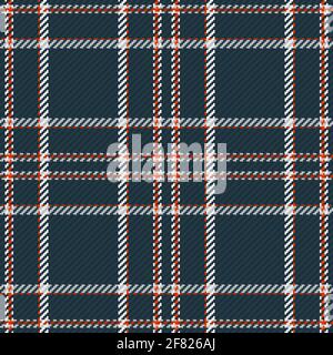 Seamless pattern of scottish tartan plaid. Repeatable background with check fabric texture. Flat vector backdrop of striped textile print. Stock Vector