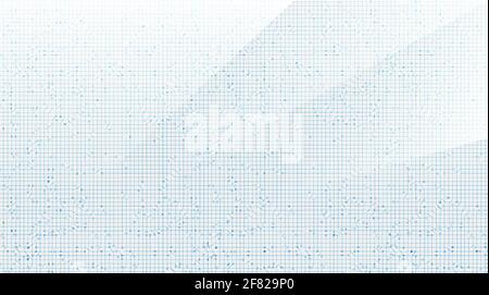 White and Blue Circuit Microchip Technology on Future Background,Hi-tech Digital and Communication Concept design,Free Space For text in put,Vector il Stock Vector
