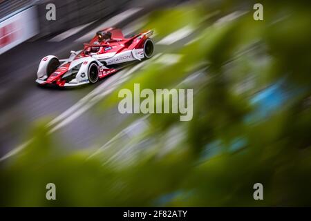 06 Muller Nico (ger), Dragon / Penske Autosport, Penske EV-5, action during the 2021 Rome ePrix, 4th round of the 2020-21 Formula E World Championship, on the Circuito Cittadino dell'EUR from April 9 to 11, in Rome, Italy - Photo Germain Hazard / DPPI / LiveMedia Stock Photo