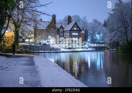 Packet House - Bridgewater Canal and Worsley Green, Manchester Stock Photo