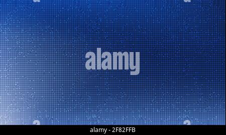 Classic Blue Technology Background,Hi-tech Digital and Communication Concept design,Free Space For text in put,Vector illustration. Stock Vector