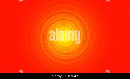 Orange Spiral Black hole on Galaxy background with Milky Way spiral,Universe and starry concept desig,vector Stock Vector