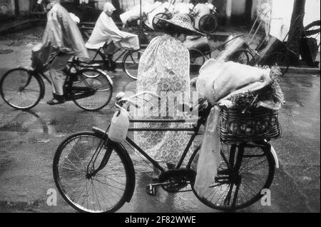 Street scenes of Guangzhou China 1985 Stock Photo