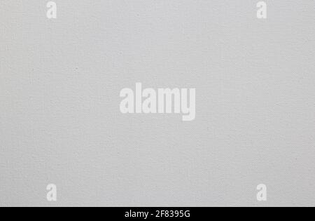 White empty art canvas. Textured surface background. Stock Photo