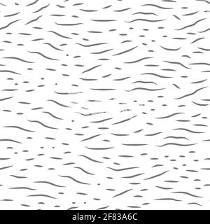 Pheasant bird plumage seamless pattern vector illustration. Animal beige and white minimalistic print. Stock Vector