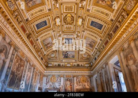 museum inside Castle of the Holy Angel, Castel Sant' Angelo, Rome ...