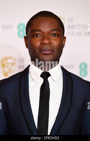 David Oyelowo arrives for the EE BAFTA Film Awards at the Royal Albert Hall in London. Picture date: Sunday April 11, 2021. Stock Photo