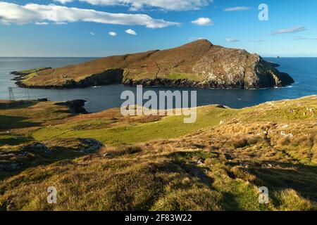 Dursey island on the Beara peninsula on the Wild Atlantic Way in West Cork in Ireland Stock Photo