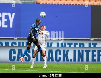 Milan, Italy. 11th Apr, 2021. Photo FCI/Fabrizio Carabelli/LiveMedia Credit: Independent Photo Agency/Alamy Live News Stock Photo