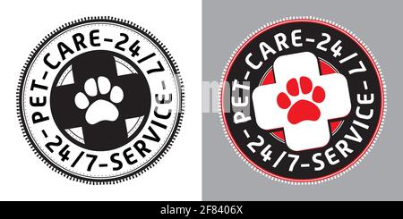 pet friendly icon vector pet paw or dog label Vet clinic, shop sticker for  graphic design, logo, website, social media, mobile app, UI 28274744 Vector  Art at Vecteezy