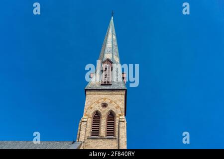 St. Mary's Anglican Church in Richmond Hill, Ontario, Canada -  constructed in 1872-73. Stock Photo