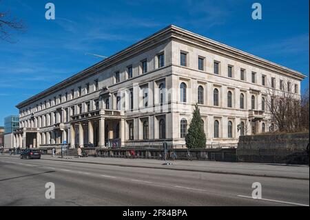 Academy of Music and Theatre, former Fuehrerbau, Koenigsplatz, Munich, Bavaria, Germany Stock Photo