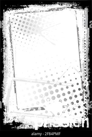grungy poster background Stock Vector