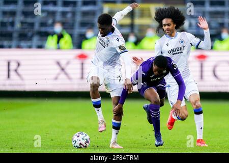 Anderlecht - Club Brugge 19-01-2020, BRUSSELS, BELGIUM - JA…