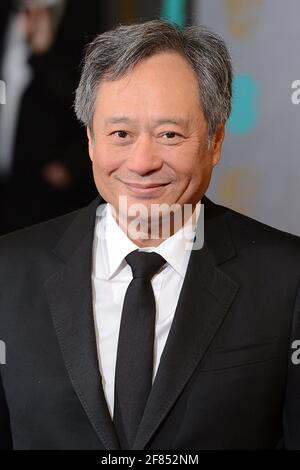 File photo dated 10/2/2013 of filmmaker Ang Lee who was awarded a Bafta Fellowship for being a 'master of his craft' at the EE BAFTA Film Awards. Issue date: Sunday April 11, 2021. Stock Photo