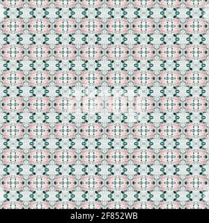 Seamless unfocused background with a delicate two-tone rose pattern. Square framing, artistic design Stock Photo