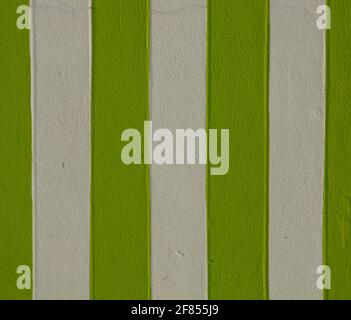Green and white vertical stripes. Stock Photo