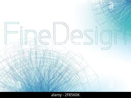 Abstract simple fine design background with thin lines. Subtle vector graphic pattern Stock Vector