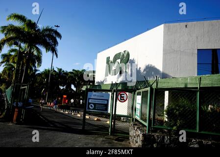 salvador, bahia / brazil - march 30, 2015: Sao Rafael Hospital in Salvador. The hospital is run by the NGO Monte Tabor Centro Italo Brasileiro of Prom Stock Photo