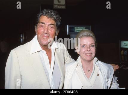 Dean Martin and Jeanne Martin Circa 1980's Credit: Ralph Dominguez/MediaPunch Stock Photo