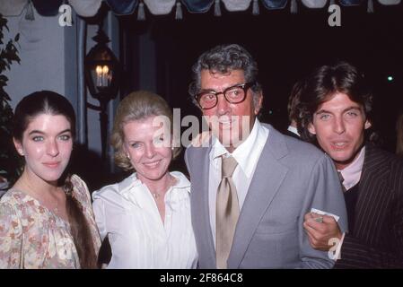 Deana Martin, Jeanne Martin and Dean Martin Circa 1980's Credit: Ralph Dominguez/MediaPunch Stock Photo