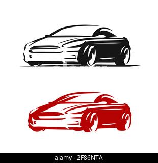 Car logo. Abstract automotive concept vector illustration Stock Vector