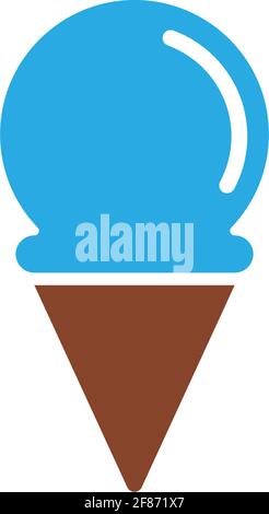 Ice cream logo icon design  vector template Stock Vector