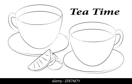 Fancy Teacup Drawing | Drawn in Photoshop. Read more about m… | Flickr