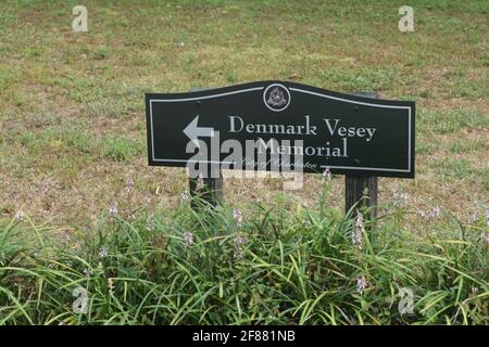 Denmark Vesey, early Carolina revolutionary who was hanged for leading a slave insurrection. Stock Photo