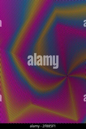Minimal cover design template. Modern brochure layout. Rainbow vibrant halftone gradients on wine red background. Beauteous trendy abstract cover desi Stock Vector
